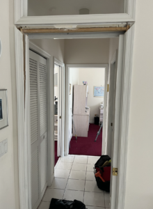 Pocket door repair